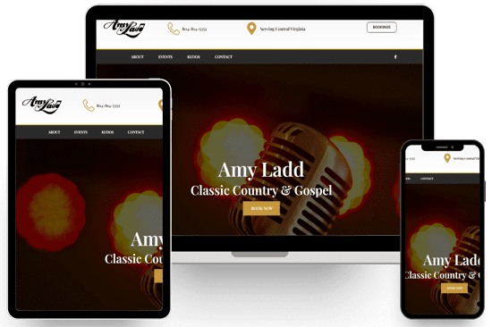 musician web design