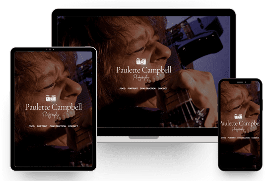 photography website design